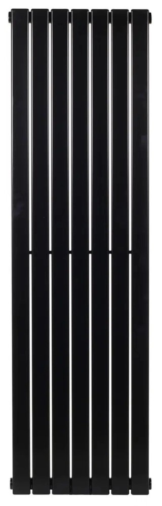 Трубчатый радиатор Betatherm вертикальный Blende 1 1400x394 (Черный RAL 9005M, подк. №99)